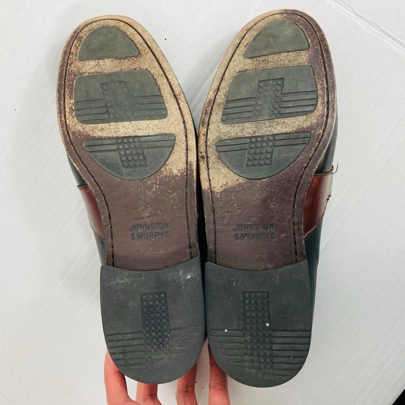 Johnston & Murphy Leather Kiltie Tassel Loafers - Picture 10 of 12